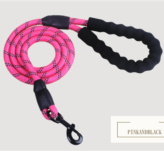 Reflective Nylon Leash For Walking Training Pets