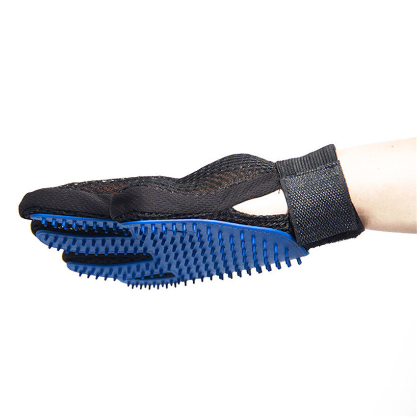 Easy to Handle & Flexible Pet Hair Removal Soft Toothed Glove