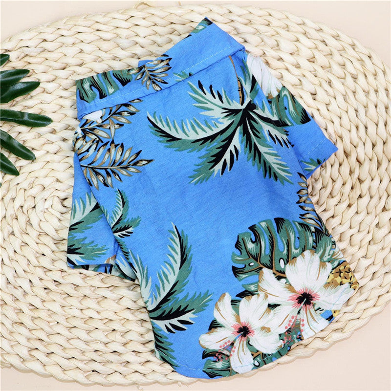 High-Quality Fabrics Trendy Hawaiian Pets Shirt