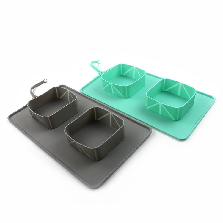 Environment Friendly Silicone Folding Pet Bowl