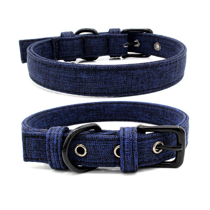 Strong and Durable Double Layer Traction Dog Collar