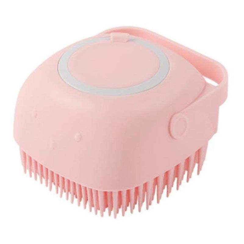 Silicone Pet Grooming Tool: Pour Shampoo, Massage & Bathing Comb