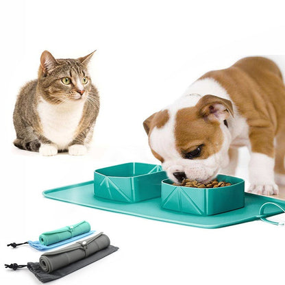 Environment Friendly Silicone Folding Pet Bowl