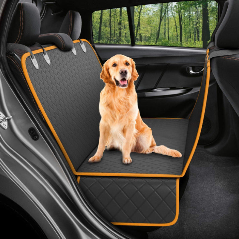 Waterproof Pets Car Seat Cover With Safety Protector For Travel