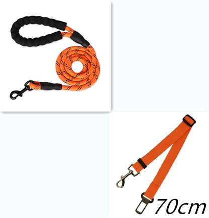 Reflective Nylon Leash For Walking Training Pets