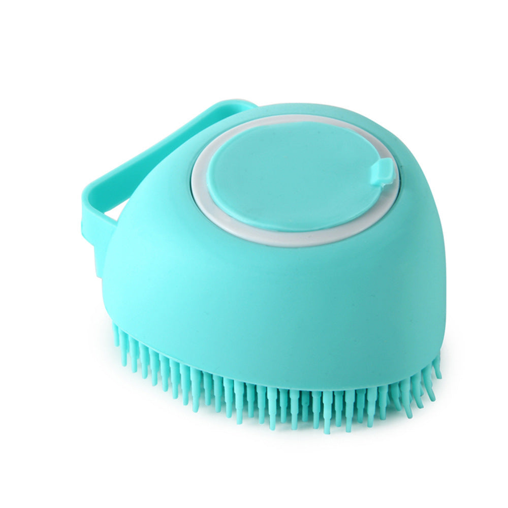 Silicone Pet Grooming Tool: Pour Shampoo, Massage & Bathing Comb