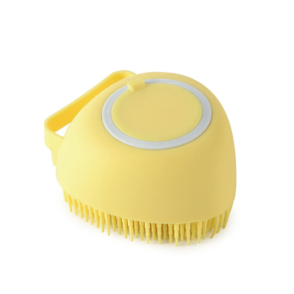 Silicone Pet Grooming Tool: Pour Shampoo, Massage & Bathing Comb