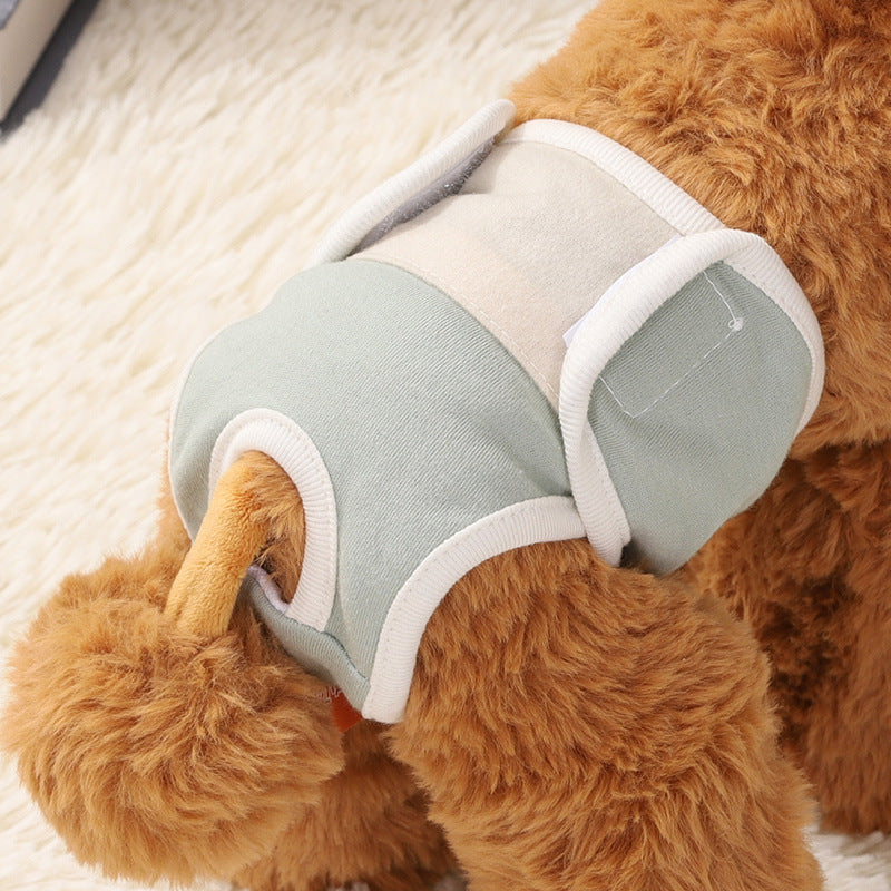 Comfortable & Breathable Pure Cotton Dog Safety Pants