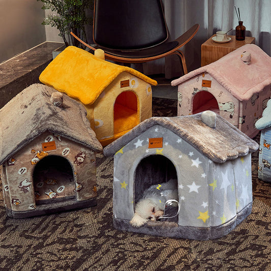 Wash & Carry Friendly Foldable Soft Pets House