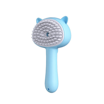 Rechargeable Multifunctional Pets Grooming Brush For Self Cleaning & Massage