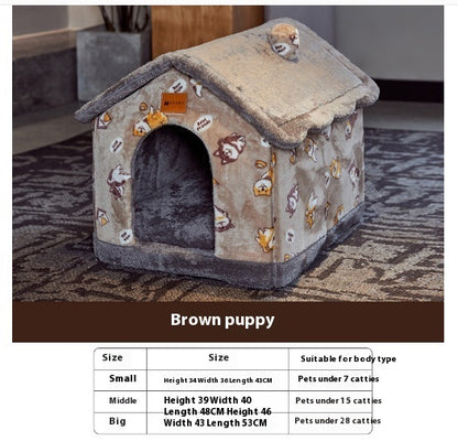 Wash & Carry Friendly Foldable Soft Pets House