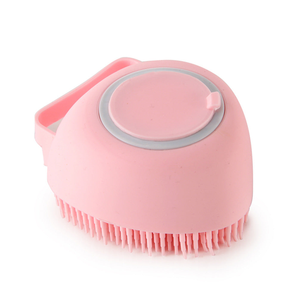 Silicone Pet Grooming Tool: Pour Shampoo, Massage & Bathing Comb