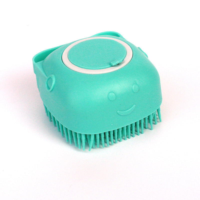 Silicone Pet Grooming Tool: Pour Shampoo, Massage & Bathing Comb