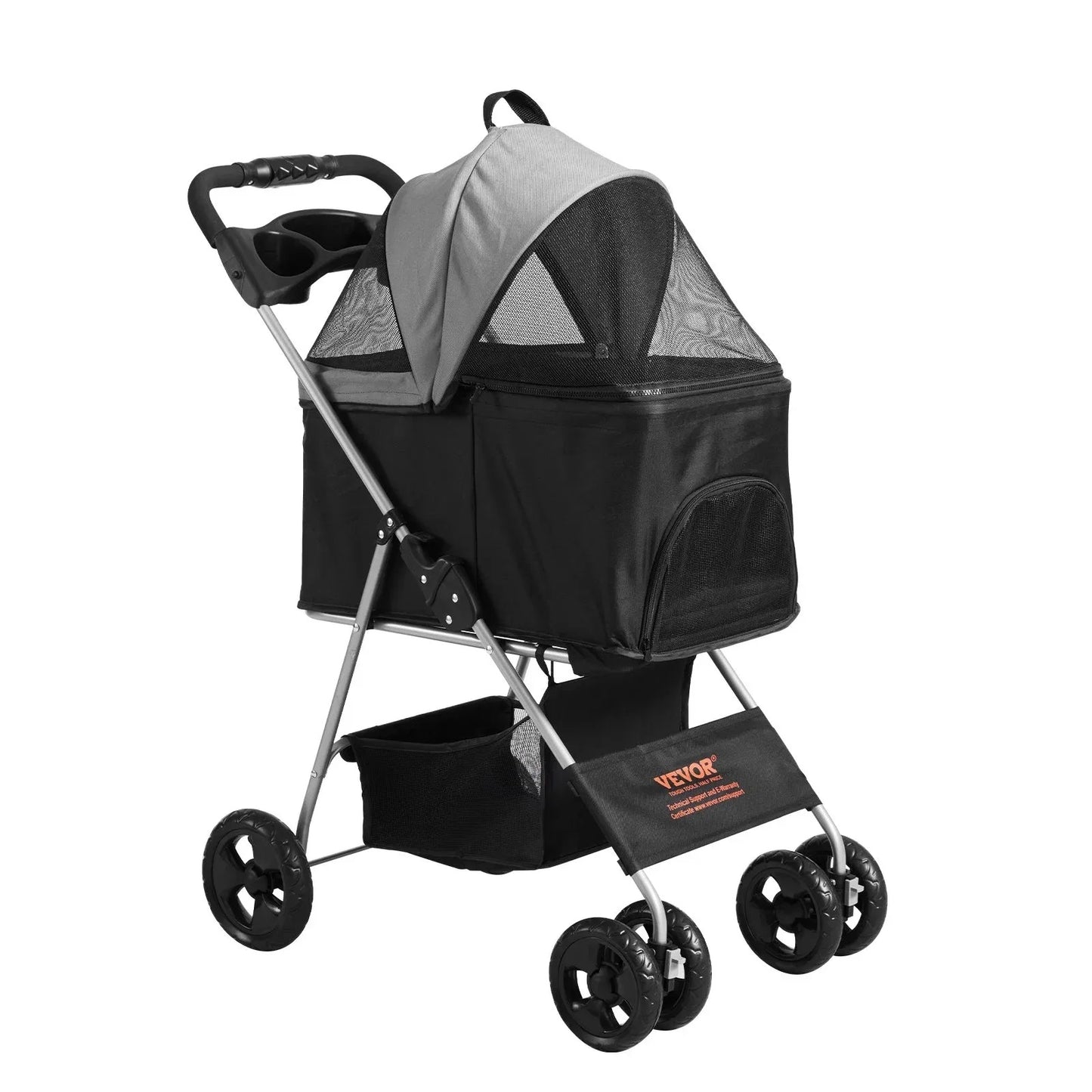 3-In-1 Pet Stroller: Travel Easy With Pets Up to 35 Pounds!