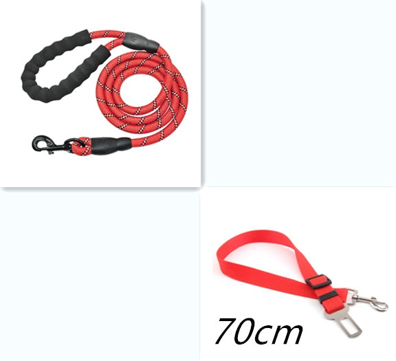 Reflective Nylon Leash For Walking Training Pets