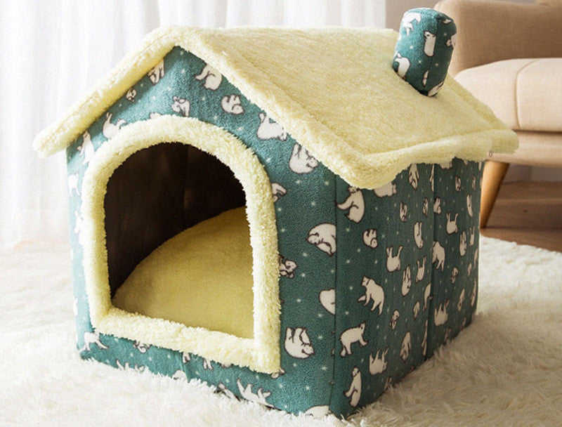 Wash & Carry Friendly Foldable Soft Pets House