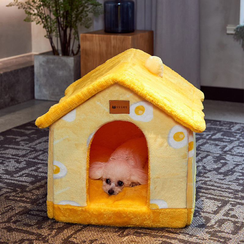 Wash & Carry Friendly Foldable Soft Pets House