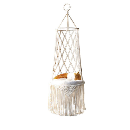 Macrame Pets Bed Wall Hanging Swing