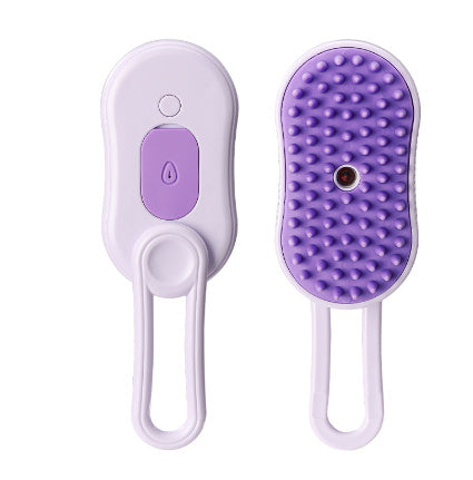 3-In-1 Electric Steamy Pet Grooming & Massage Brush